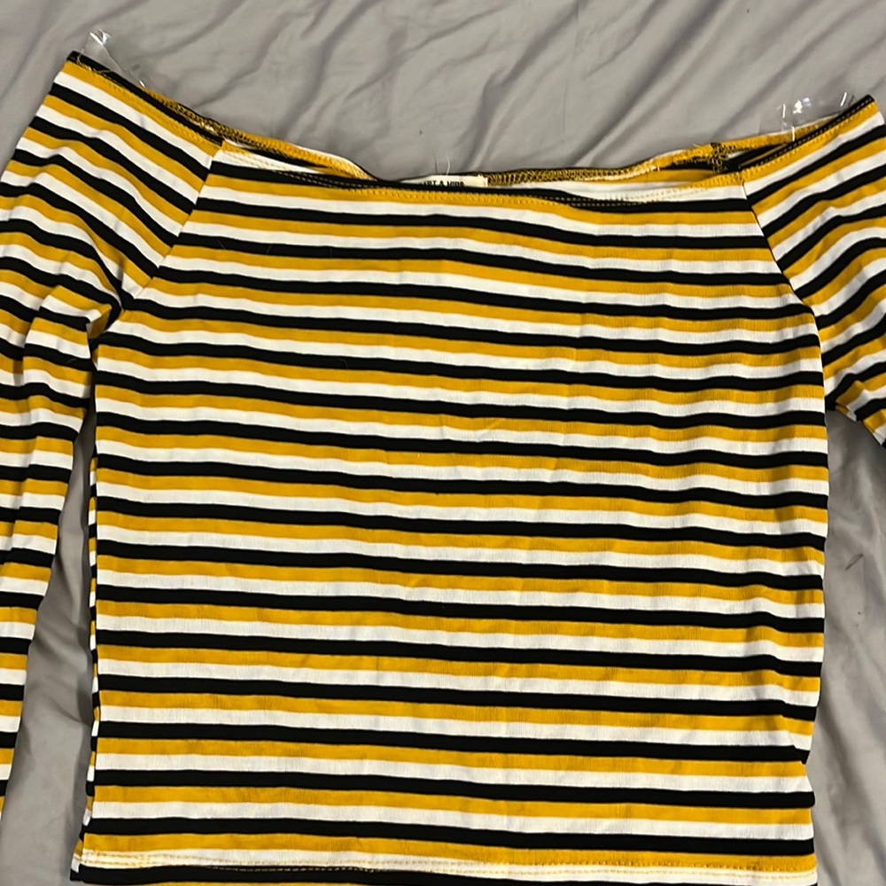 Stripped crop top